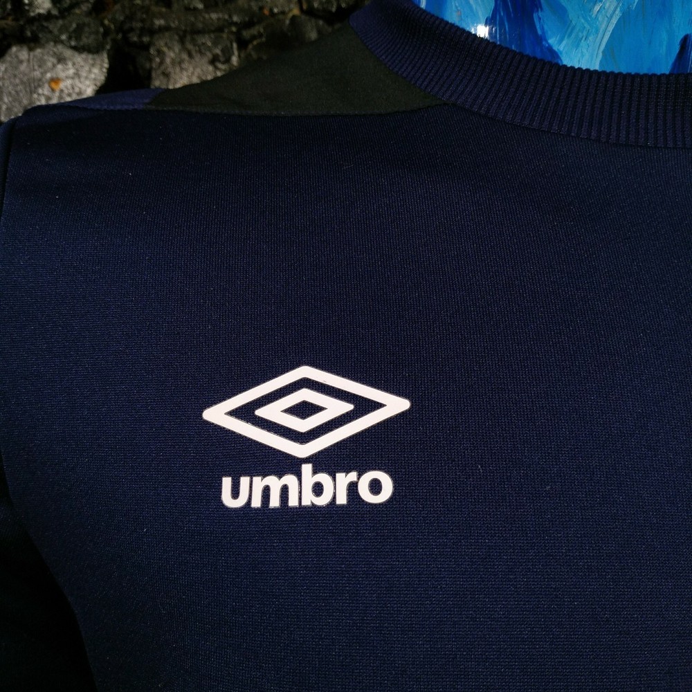 Everton The Toffees Training Jacket Long Sleeve Umbro Polyester Mens Size M