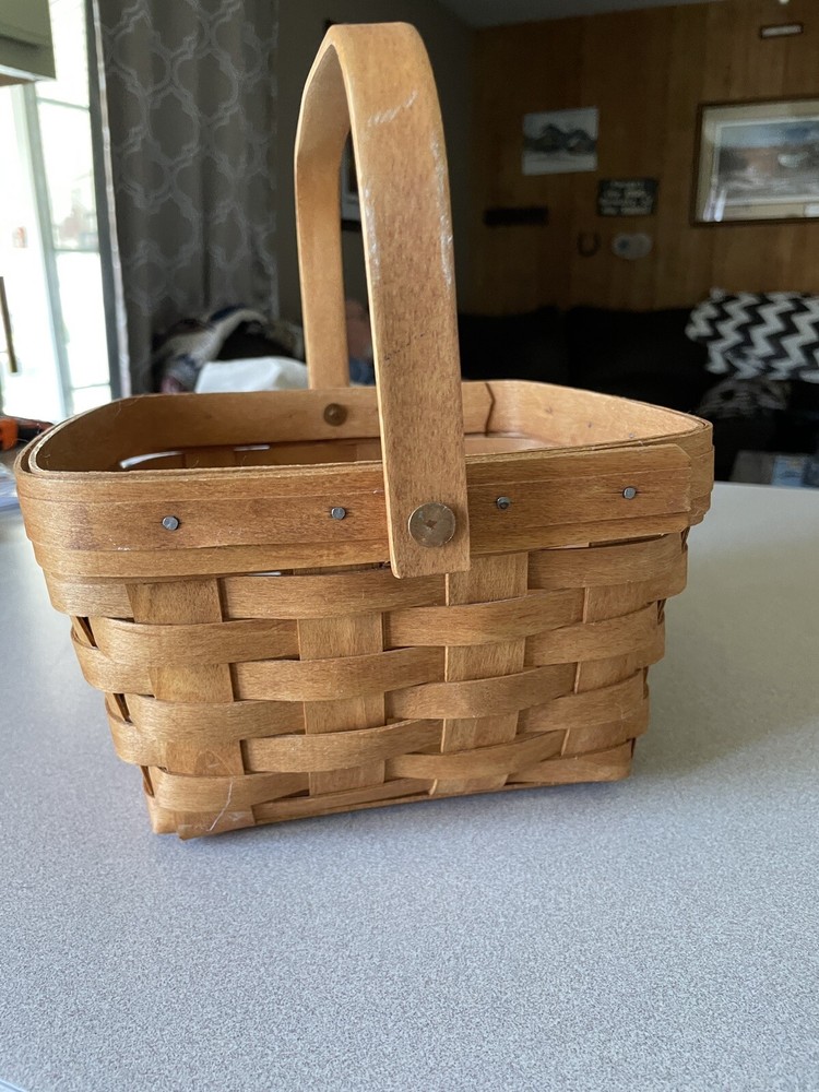 longaberger baskets vintage 9”