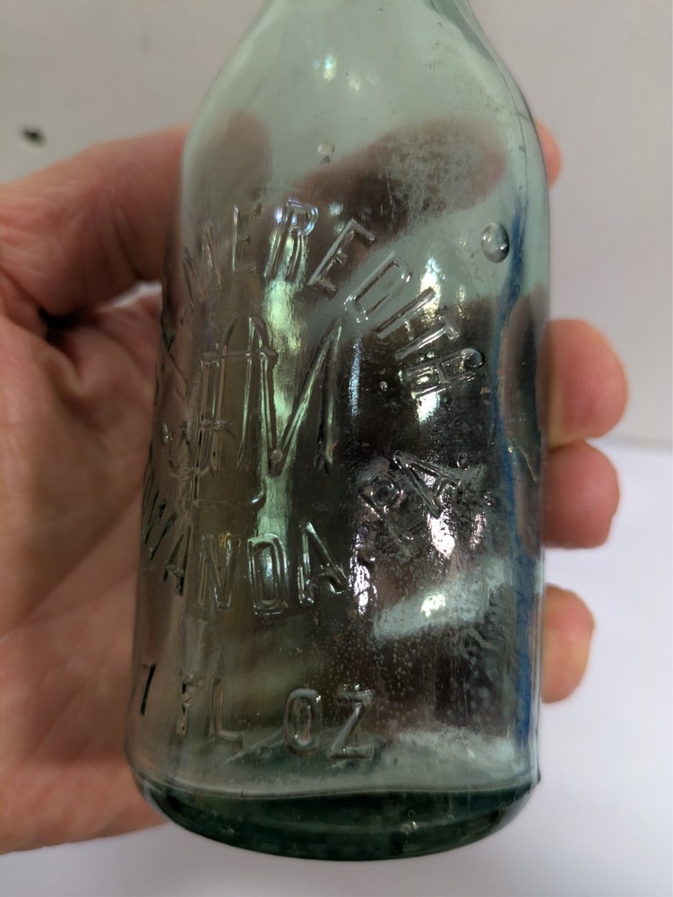 7oz J. E. Meredith Bottle, Towanda PA