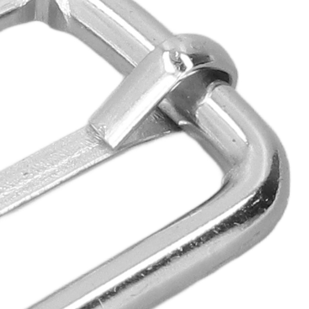 20Pcs Metal Rectangle Adjuster Durable Fadeless Exquisite Wide Application Metal