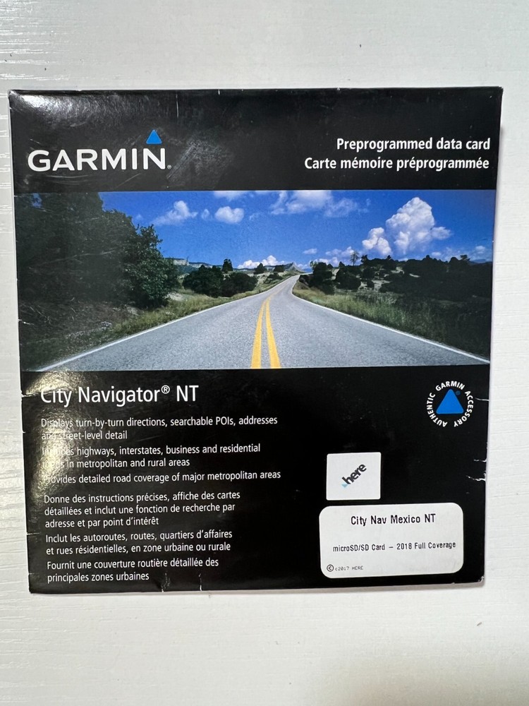 Garmin - CITY NAVIGATOR - Pre Programmed Data Card - New Mexico - NEW