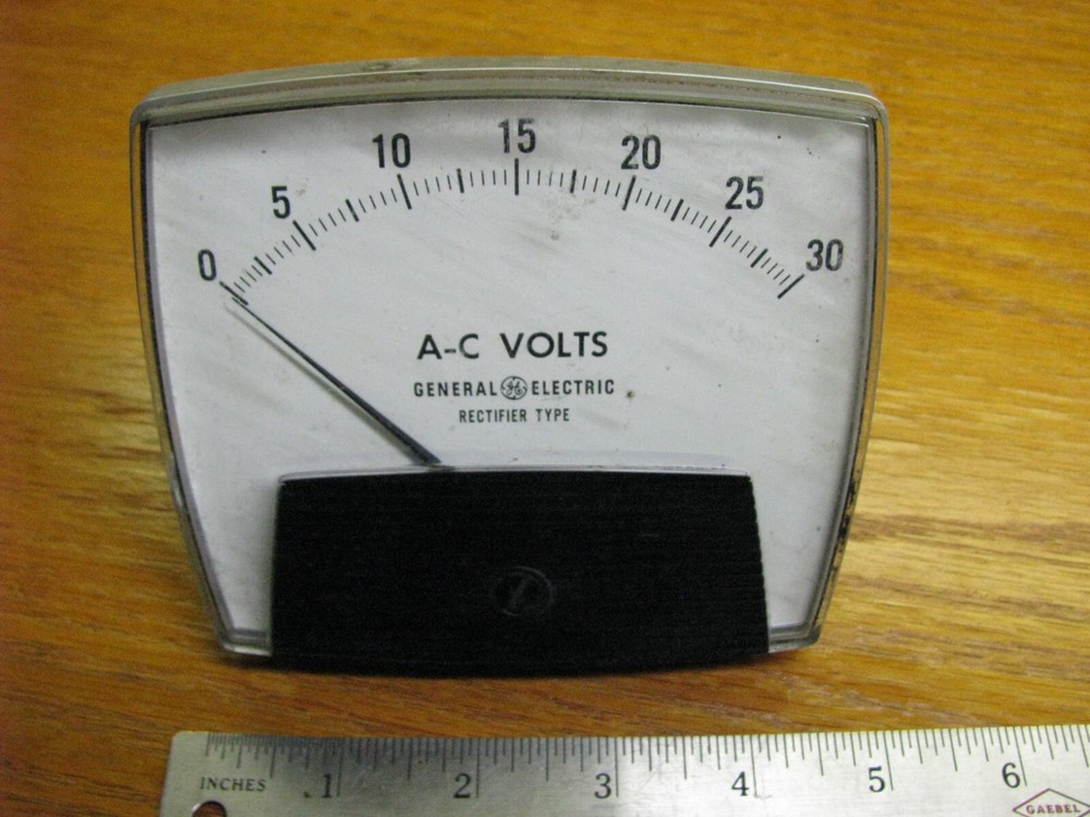 GE 30volt Panel Meter 50-171051NLNL1