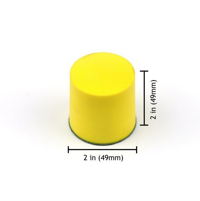 2" Hook and Loop Palm Dome Hand Sanding Block