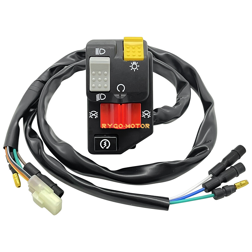 Handlebar Switch Start Kill Stop Headlight for Honda FourTrax 200 TRX200 1990-97