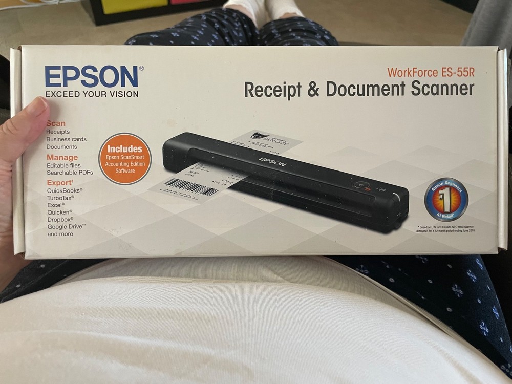 Workforce Receipts and Documents Scanner ES-55R