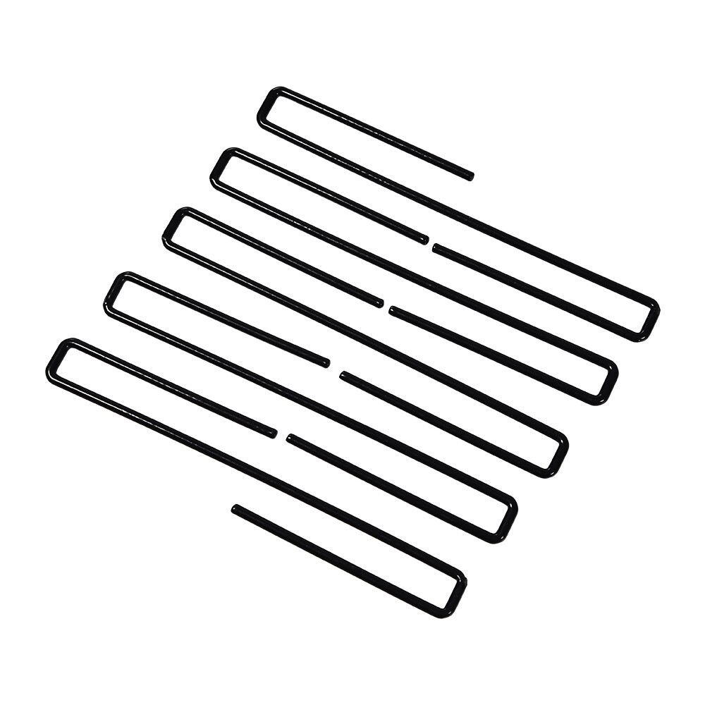 5 PC Storage Pistol Rack Storage Solutions Hangers Black