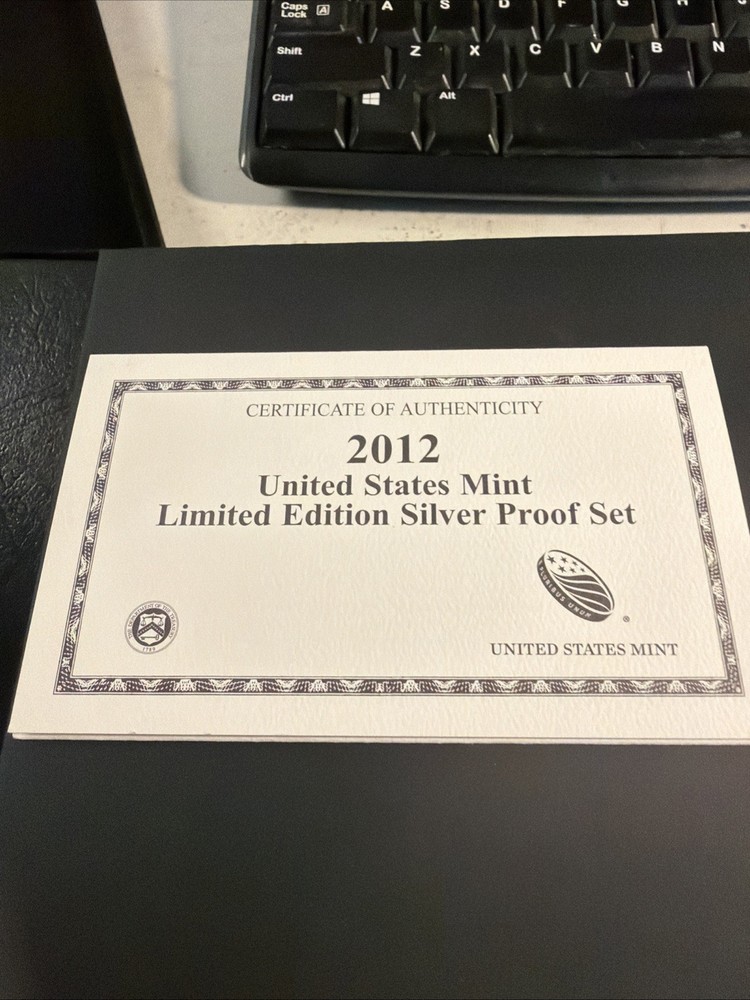 2012 United States Mint Limited Edition Silver Proof Set