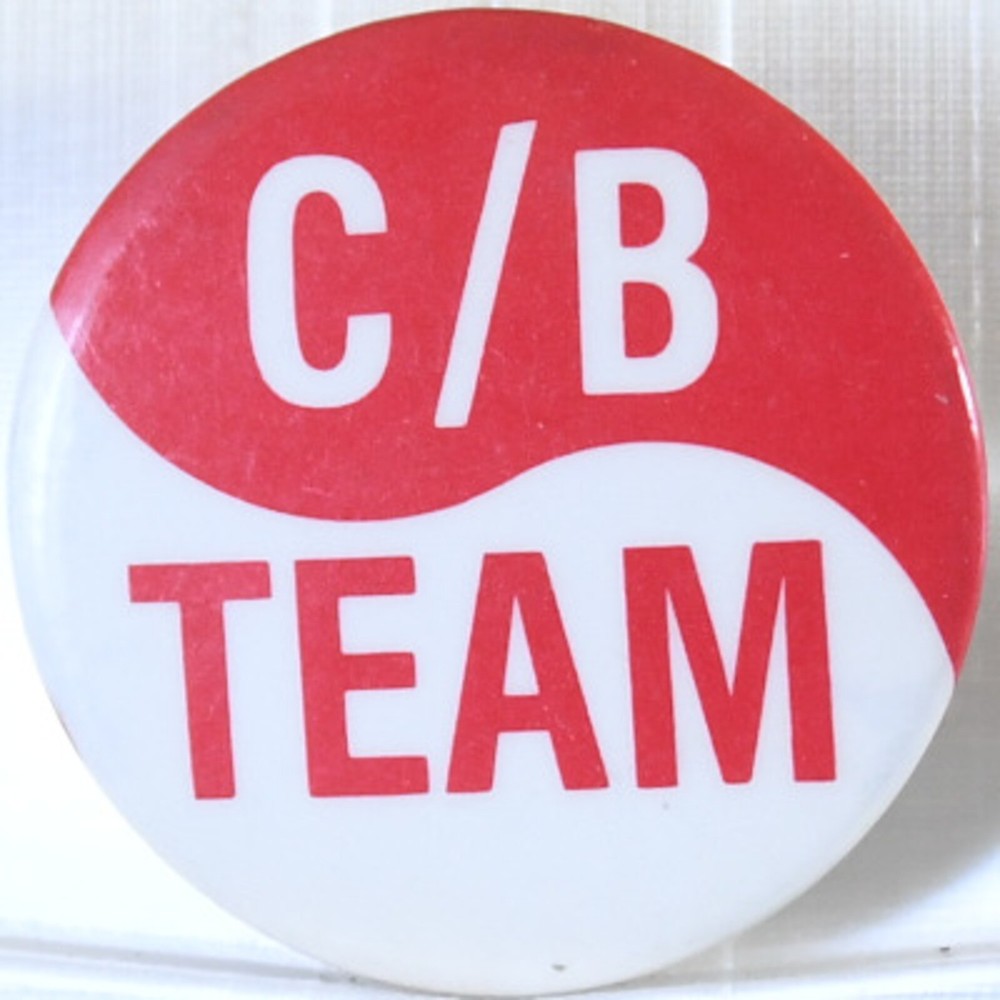 C/B Team - 1984 1.5in Vintage Pinback Button