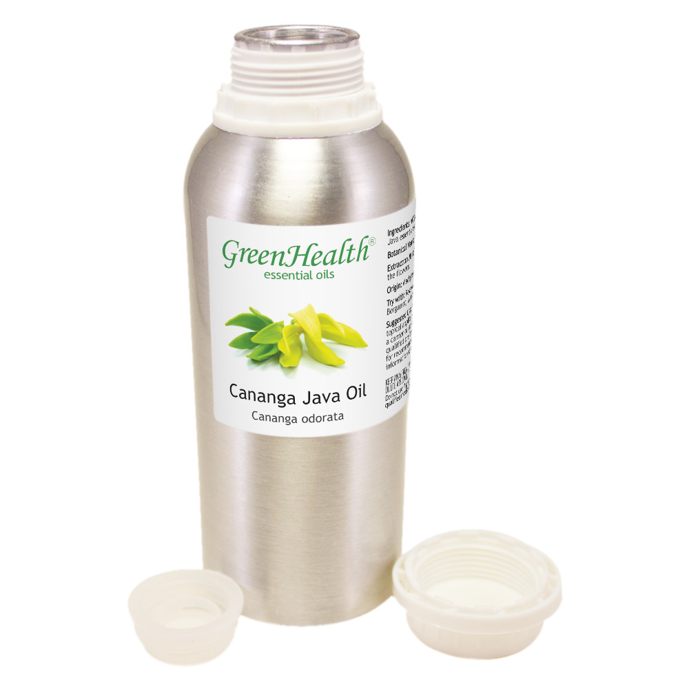 Bulk 8 fl oz Cananga Java Essential Oil Pure Natural in Aluminum Bottle
