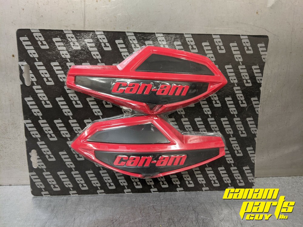 Can-Am Viper Red Handlebar Wind Deflector Pair 715006118