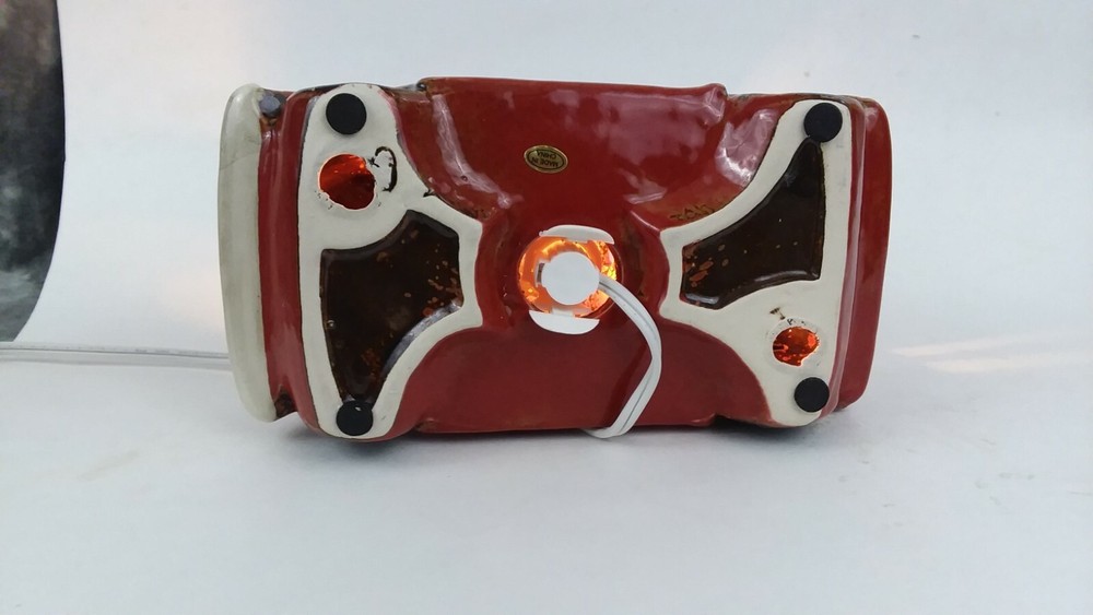 LITTLE RED TRUCK CERAMIC ELECTRIC NIGHT LIGHT