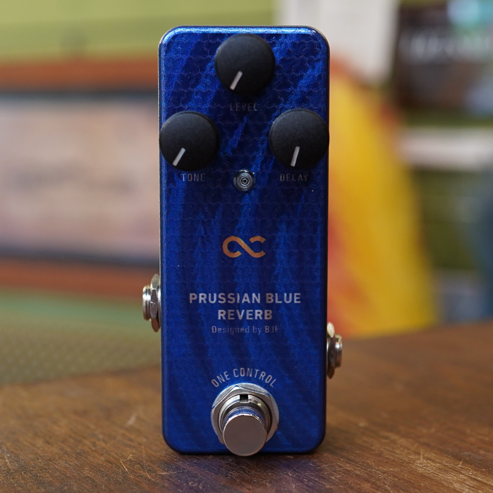 One Control PRUSSIAN BLUE REVERB Guitar Effects Pedal