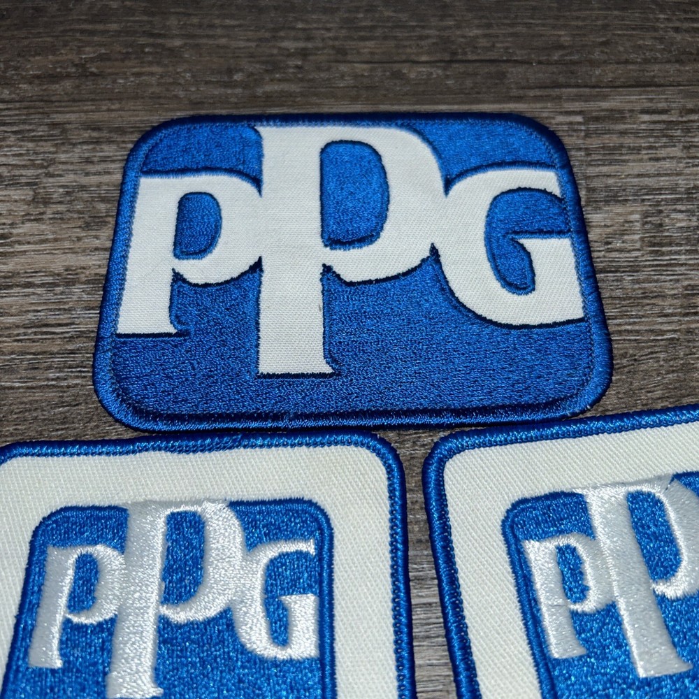 3 Vintage Embroidered Patches PPG