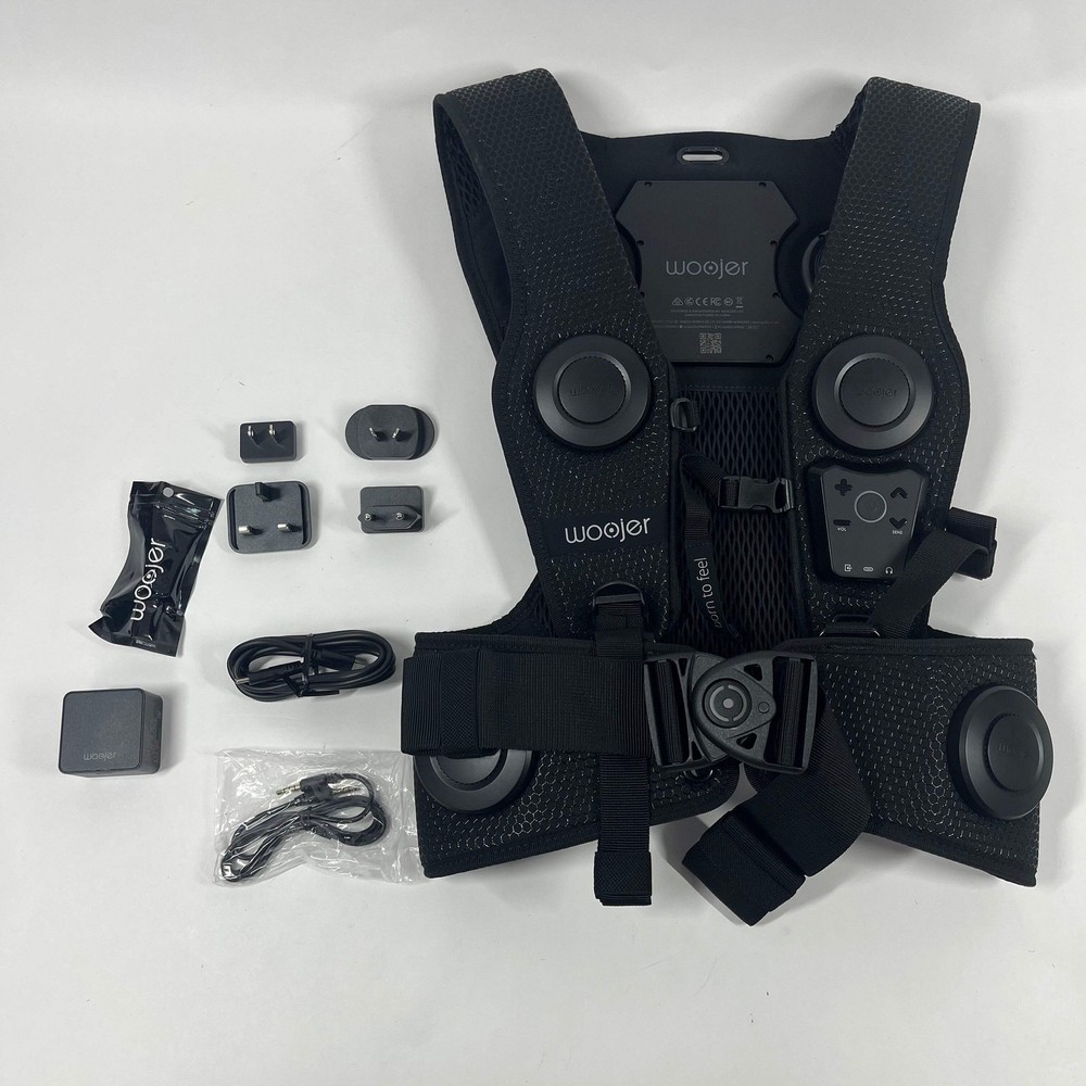 New Woojer Vest 3 Virtual Reality Haptic Vest