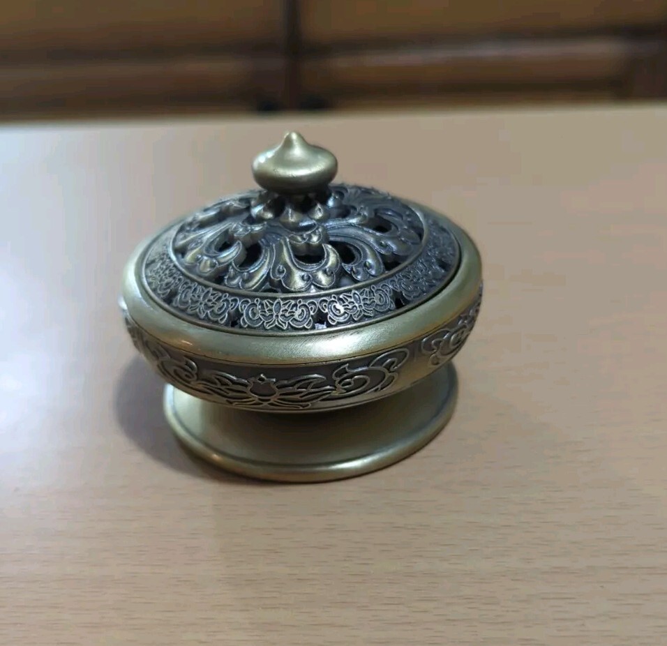 Nepalese Classical Metal Incense Burner
