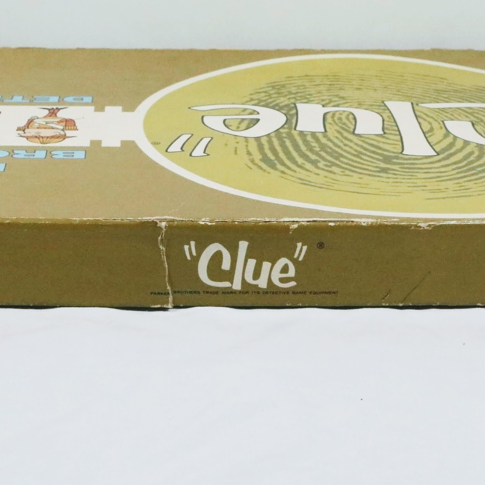 1950 Game Clue Detective Game