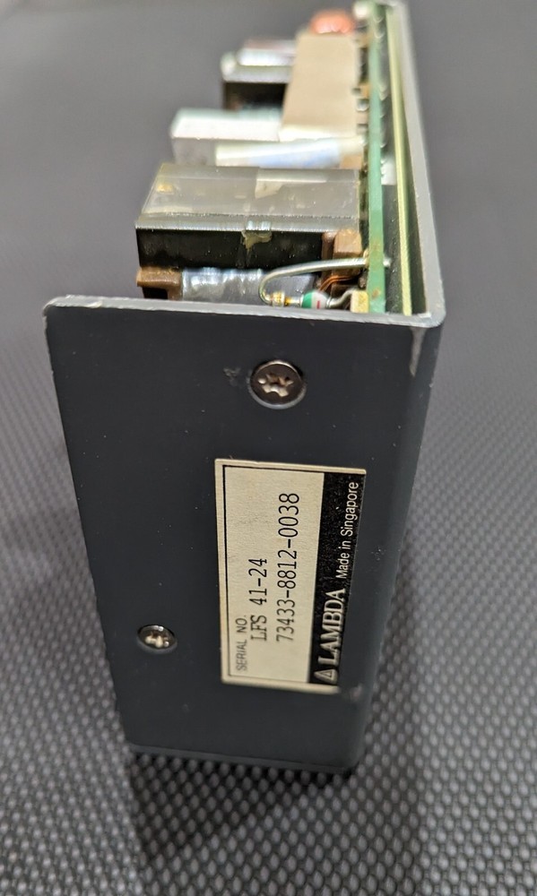 LAMBDA Electronic M# LFS-41-24 Regulated Industrial Power Supply 24VDC@ 3.8A