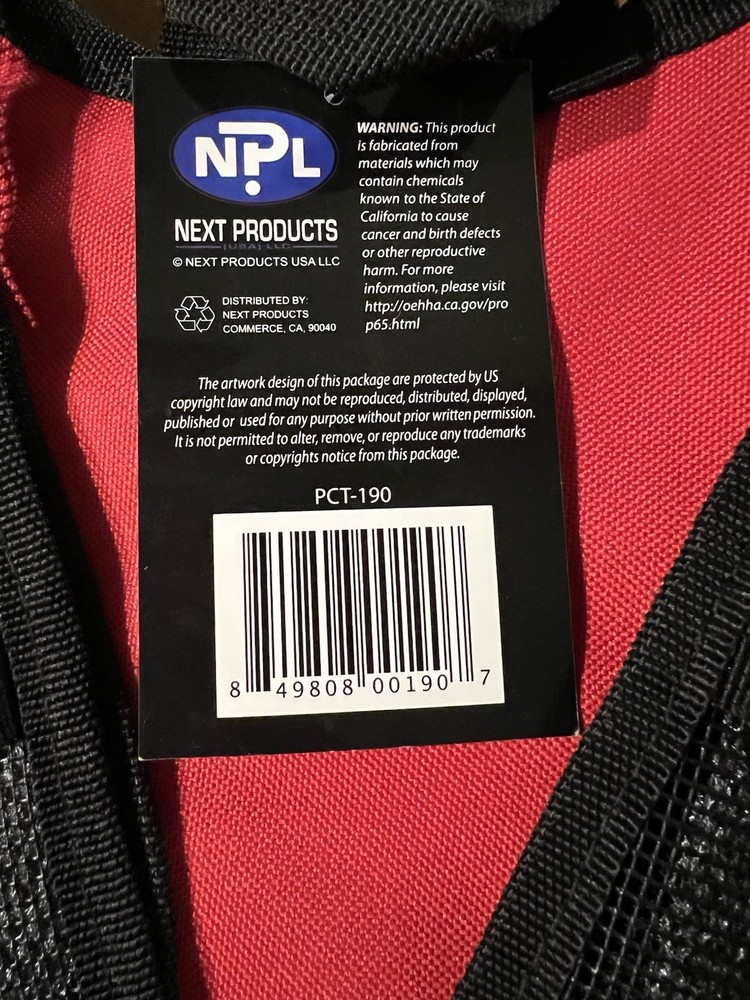NWT Pacific Coast Trail 2 L Capacity Hydration Backpack Red Hiking Camping