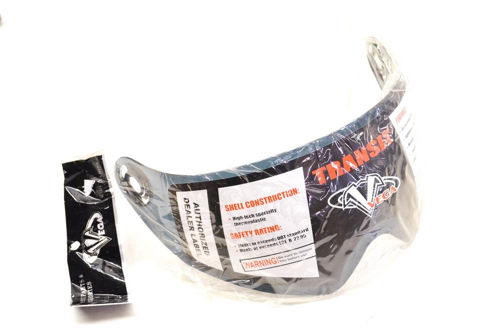 Vega 95-8202 Smoke Face Shield NOS
