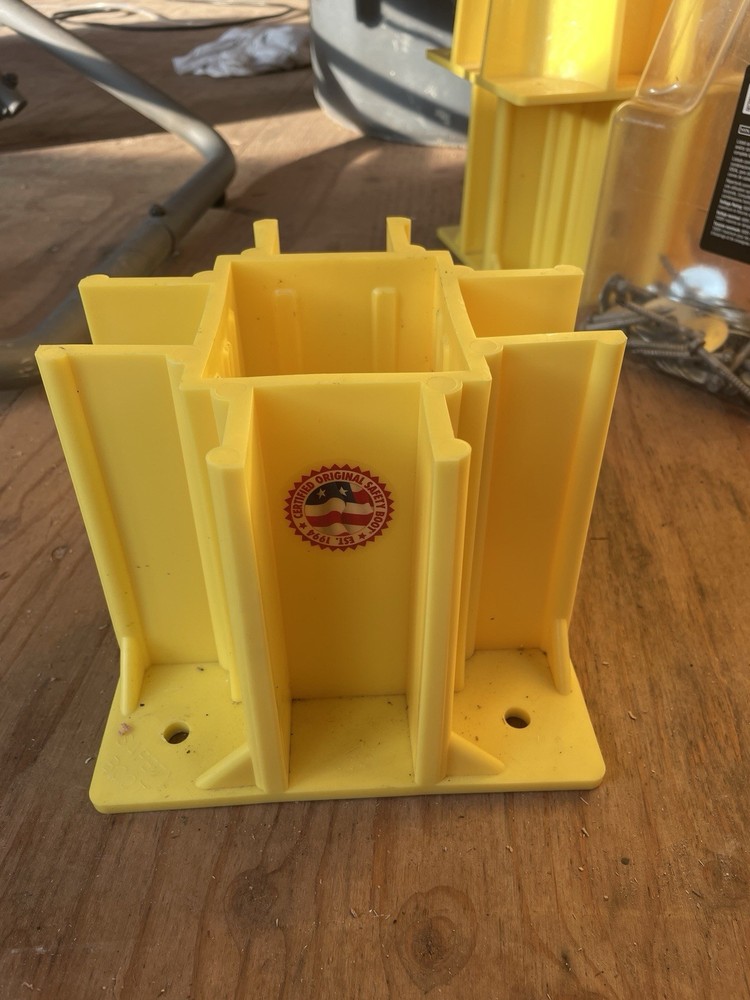 Temp Railing Brackets, 4 Pack with hardware