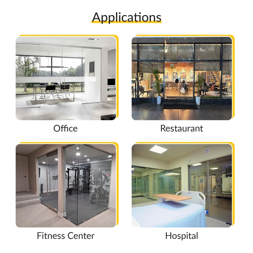 Brixwell 60" Back-to-Back Ladder Pull Handle, Matte Black Finish