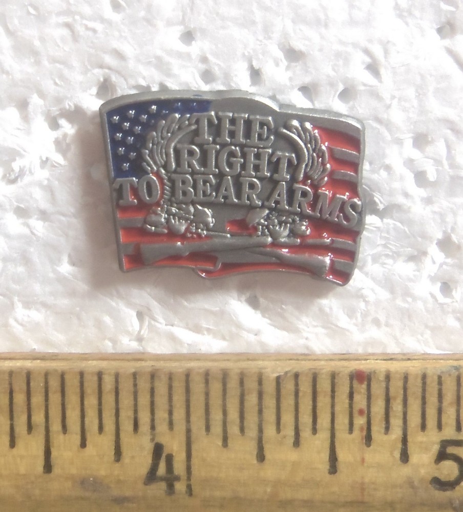 The Right to Bear Arms Pin