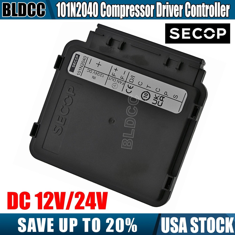Electronic start unit SECOP 101N2040 Controller for DC12V 24V BD1.4F Compressors