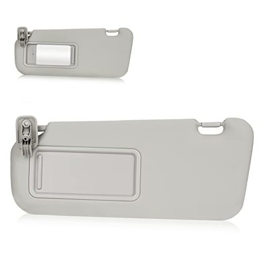 Left Driver Side Sun Visor Without Light for Mazda 3 2010 2011 2012 2013 Gray