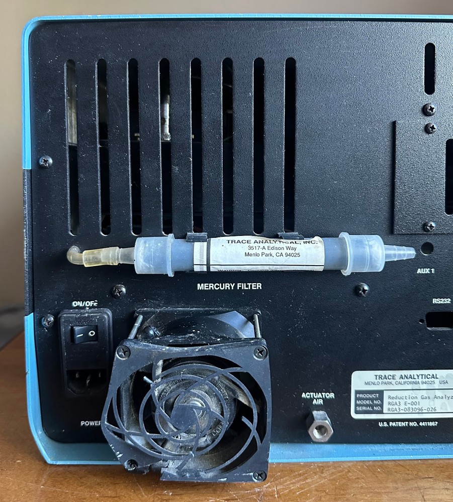 Trace Analytical Model RGA3 E-001 Reduction Gas Analyzer