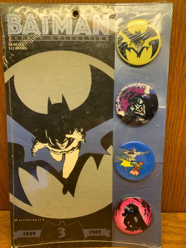 Vintage Batman Pinback buttons 2 packs