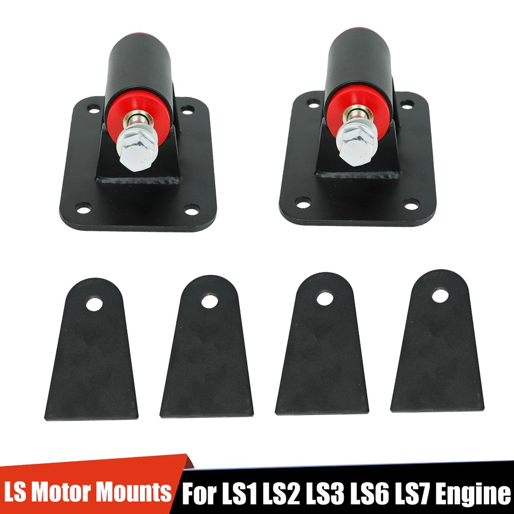 Universal LS Engine Motor Mounts Conversion Swap Fit LS1 LS2 LS3 LS6 LS7