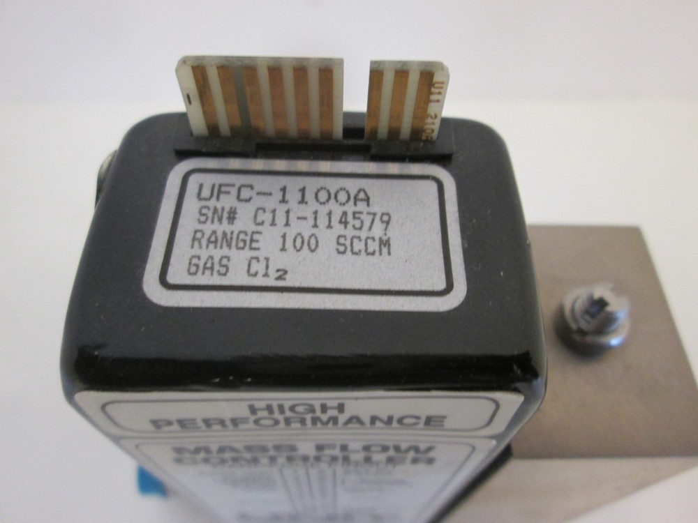 Unit Instruments, UFC-1100A, Mass Flow Controller, 100 SCCM, Cl2, Used