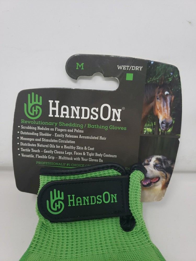 Hands On Medium Revolutionary Shedding/Bathing Gloves