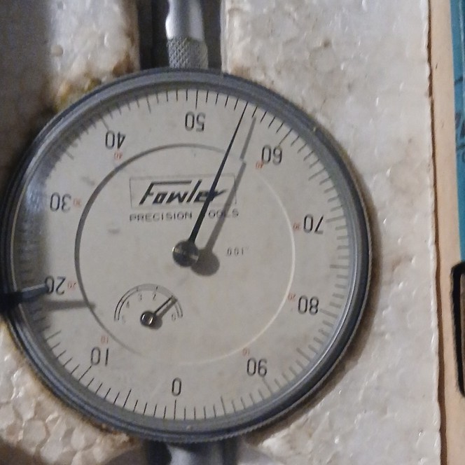 Fowler 82-108 Dial Indicator Precision Measurement Tool Model 82-108