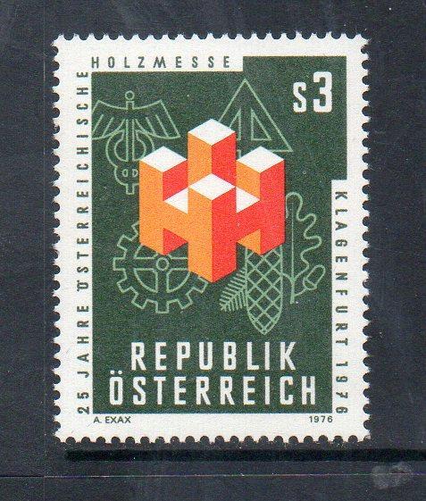 AUSTRIA MNH 1976 SG1764 25TH AUSTRIAN TIMBER FAIR