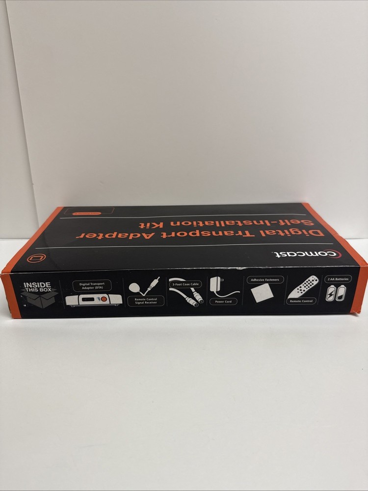 Comcast DCI105COM1 Digital Transport Adapter Self-Installation Kit Sealed Inside