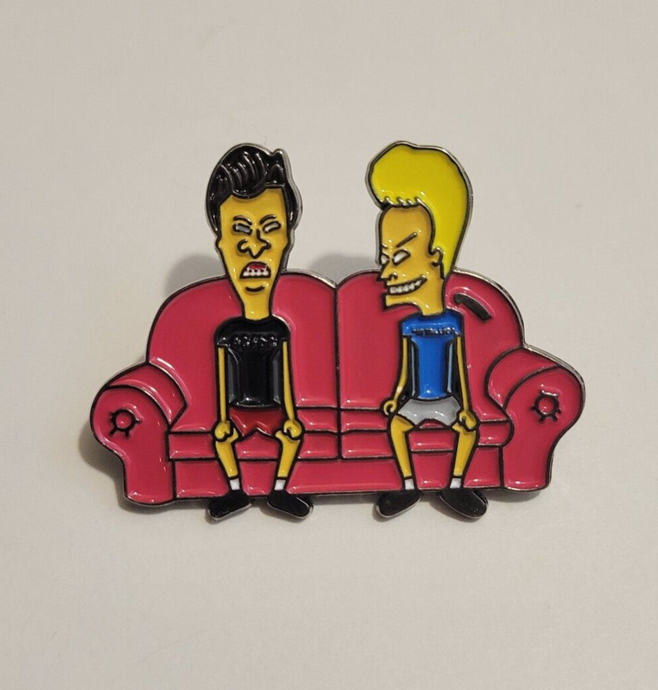 Beavis and Butthead Enamel Pin