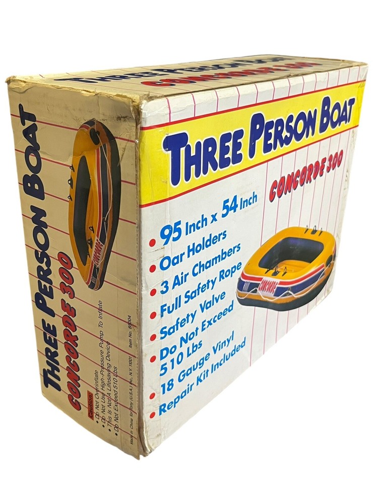 95x54kn Three Person Boat Concorde 300