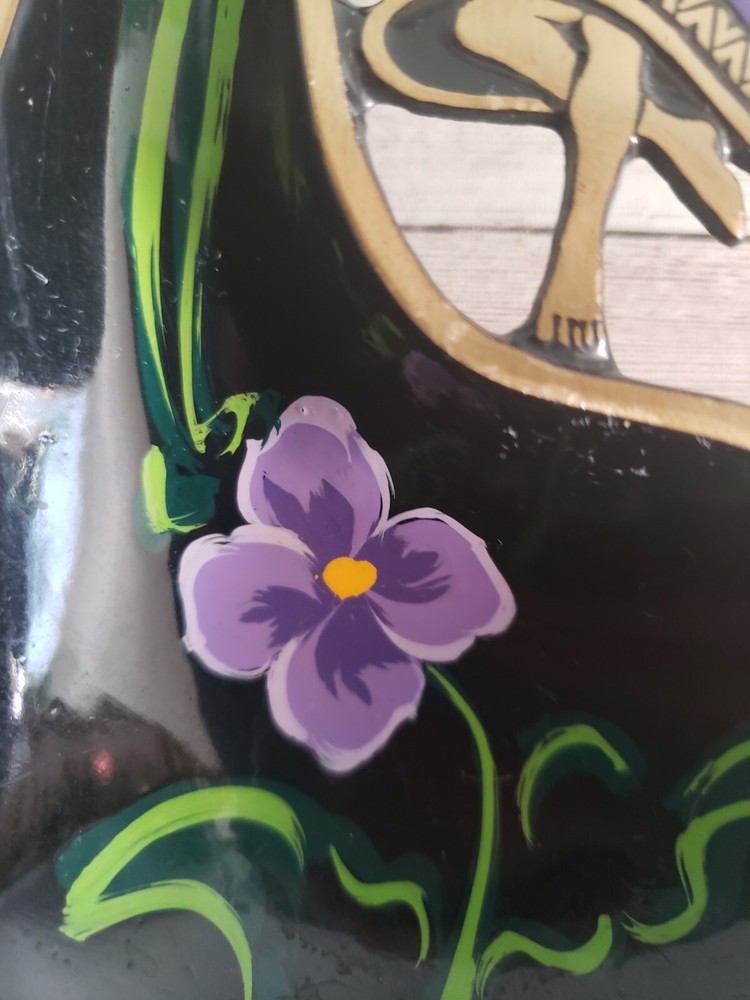 Enamelled Israel Made Unique Ashtray