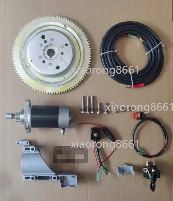 1Set Electrical Start Conversion kit For Yamaha Old style 2 stroke 40HP Outboard
