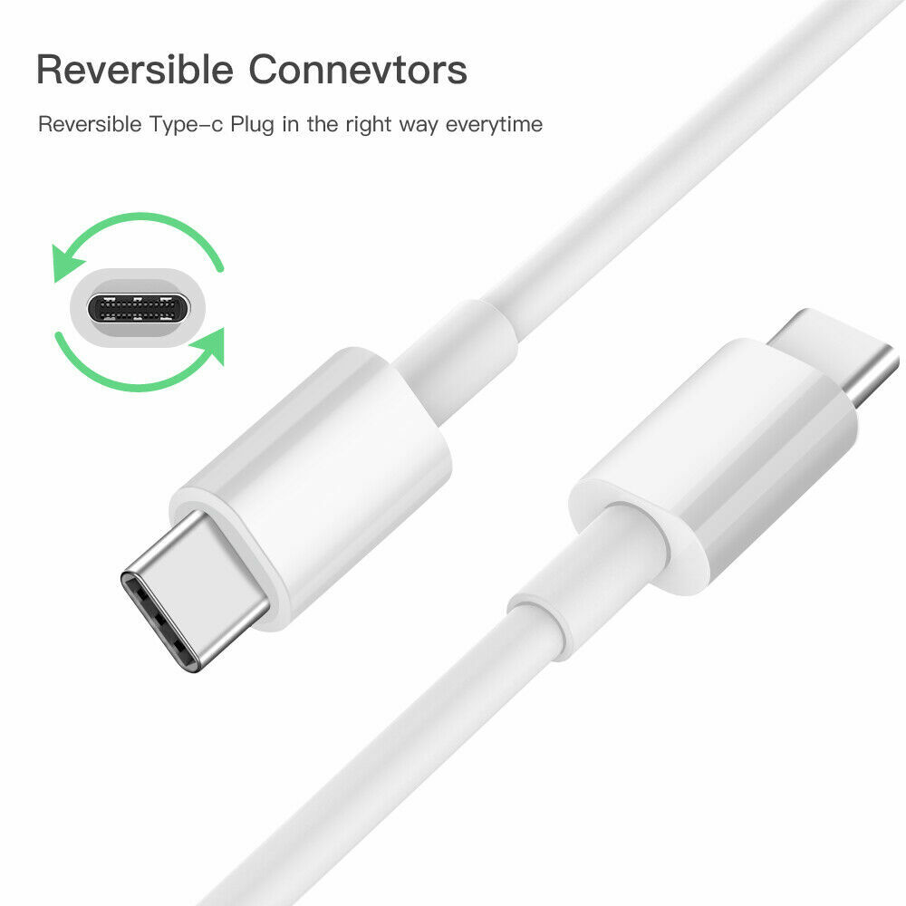 Fast Charging USB C to USB C Cable Cord Quick Type C Charger for Samsung MacBook