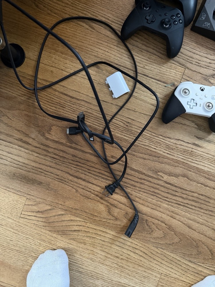 Xbox Console Bundle with Controllers, Headset, Charging Dock, and Cables