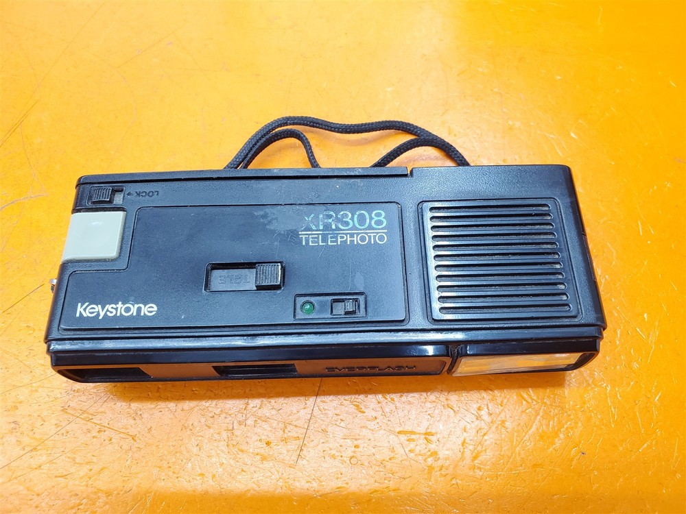 ⭐️⭐️⭐️⭐️⭐️ **UNTESTED** Keystone XR308 Telephoto Everflash w Case