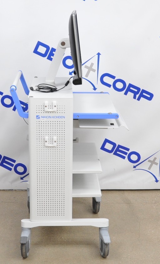 Nihon Kohden Neuropack Cart With Display Screen