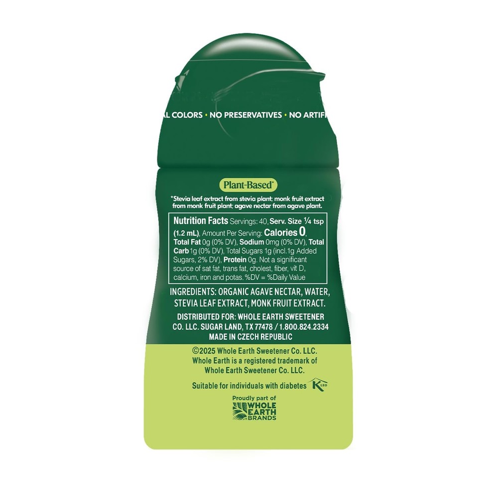 Stevia Monk Fruit Liquid Sweetener Original 12 Pack