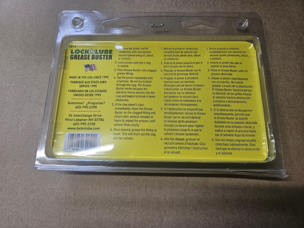 LockNLube Grease Buster