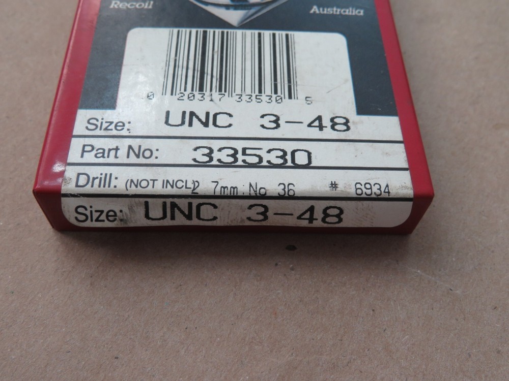 Recoil Thread Repair Kit 3-48 33530 unc