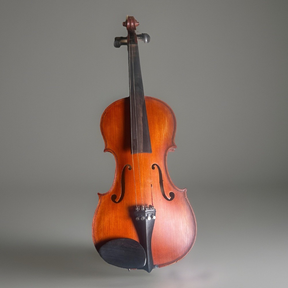 2004 Bianca Romanian Violin 4/4 Full Size – Needs Bridge Bow Strings - GC
