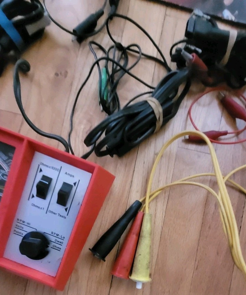 Vintage ACTRON Inductive Diagnostic Analyzer Model 628 with Box.