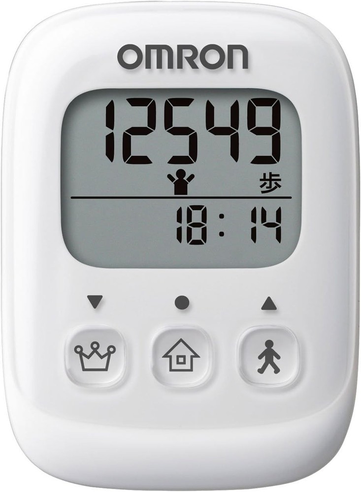 Omron Pedometer White HJ-325-W